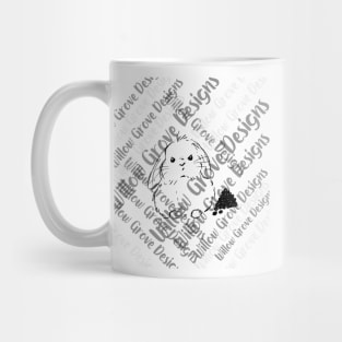 Art theft is poop watermark version Mug